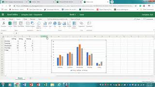 Making a basic graph in Office 365 Excel