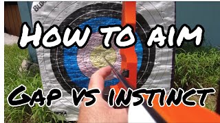 How to aim - GAP vs Instinctive Original Genesis Bow