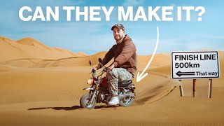 Attempting to Cross the Sahara Desert on a Mini Bike