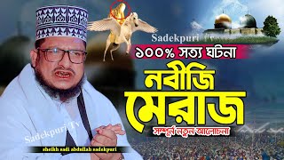 নবীজির মেরাজের ঘটনা | Sheikh Sadi Abdullah Sadekpuri | শেখসাদী আব্দুল্লাহ্ সাদেকপুরী | Sadekpuri Tv