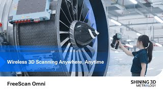 FreeScan Omni: Wireless 3D Scanning Anywhere, Anytime