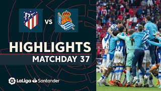 Resumen de Atlético de Madrid vs Real Sociedad (2-1)