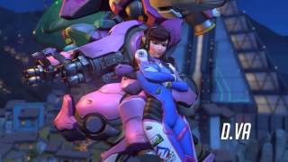 Overwatch - Dva Voice - In Game Quotes