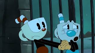 Mugman scared scene THE CUPHEAD SHOW