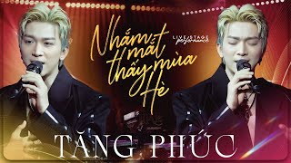 Nhắm Mắt Thấy Mùa Hè - Tăng Phúc | Live Band #TrixieCafe