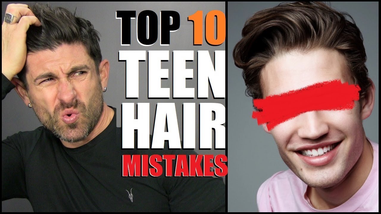 10 BIGGEST Hairstyle Mistakes MOST Young Men Make! - YouTube