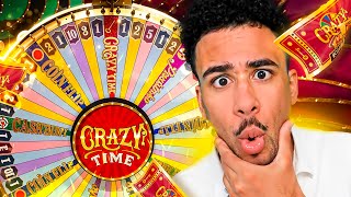 LA PREMIERE SESSION CRAZY TIME DE L'ANNÉE ! (100% CRAZY TIME)