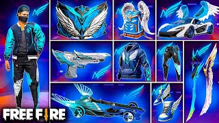 SOLO PODEMOS USAR COSAS ANGELICALES AZULES 💙🪽 FREE FIRE