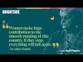 The role of women in Pakistan’s development| Dr. Salima Hashmi | The Bright Side Show