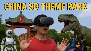 8D Virtual Reality Park in China 🤔😮 #virtualrealitytour #8d_video #chinatravel #vrpark