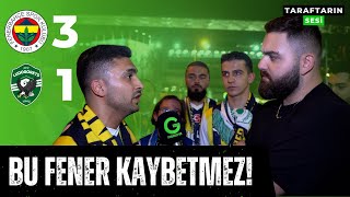 Konferans Ligi’nin Kralı Fenerbahçe | Fenerbahçe 3 - 1 Ludogorest | Maç Sonu - Taraftarın Sesi