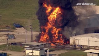 Explosions, fire at Arkema Plant