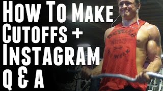 Instagram Q \u0026 A #1 (and how to turn tees to cutoffs!)