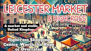 Leicester Market:Cultural Icon or Thing of the Past?Highcross Leicester:Paradise or Overpriced Hype?