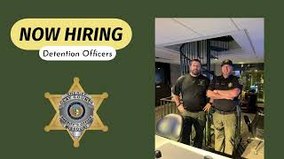 Now hiring detention officers
