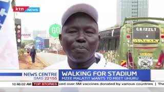 Former chief finally arrives in Nairobi after trekking for 350km from Baringo