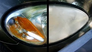 How to Restore your Headlights (crystal clear)