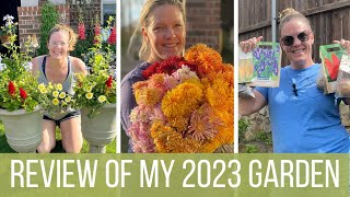 2023 Garden Review 🌷 || How Did I Do In My Garden This Year? || Garden Goals