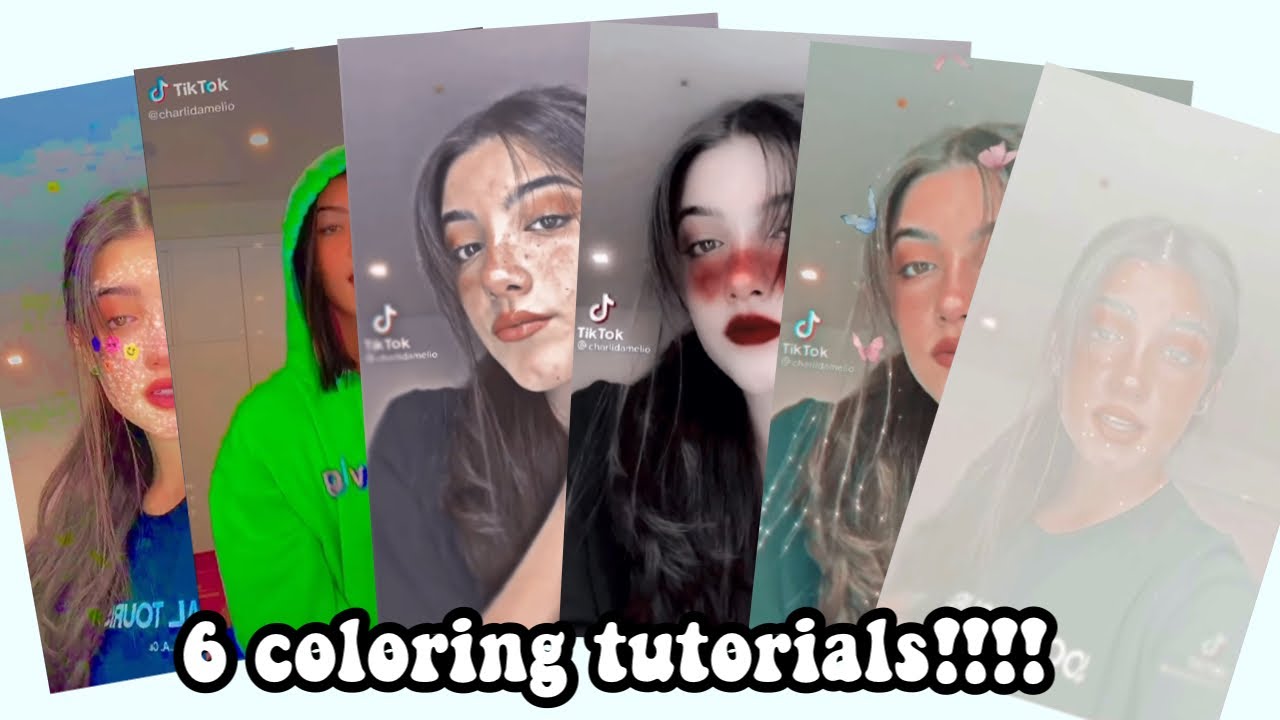 6 Different Coloring Tutorials Youtube