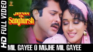 Mil Gayee O Mujhe Mil Gayee Full HD Video Song |Jeevan Ek Sanghursh Movie|Anil Kapoor, Madhuri Dixit