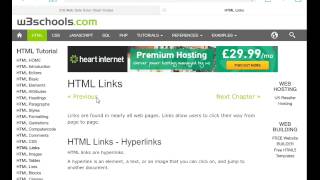 Coding on iPad HTML 7 Hyperlinks