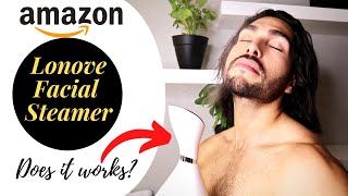 Amazon LONOVE FACIAL STEAMER! (Unboxing &  Demo)
