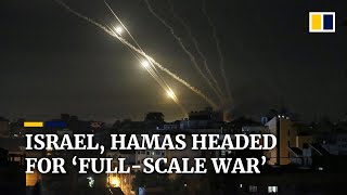 ‘Full-scale war’ feared as fighting between Israel and Hamas escalates amid air strikes