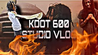 kdot 600 studio vlog \u0026 curryboygthang \u0026 taliban huncho