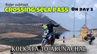 DIRANG TO TAWANG || CROSSING SELA PASS || RIDER SUBHAJIT