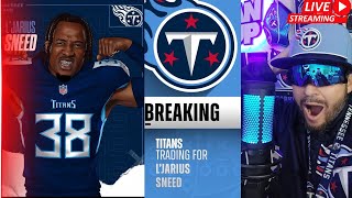 Titan Anderson is LIVE! 🔴 KANSAS CITY CHIEFS CB L’JARIUS SNEED TRADED TO THE TENNESSEE TITANS!