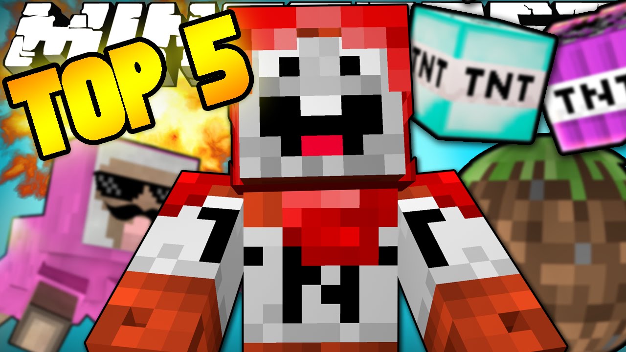 Top 5 Explodingtnt Videos Of 2015 Minecraft Youtube