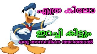 ഒരു താറാവിനെ അറത്താൽ എത്ര ഇറച്ചി കിട്ടും?.Broiler duck meat cleaving