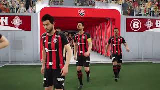 eFootball 2025 ( PS4 ) - Vitória X Fortaleza - Campeonato Brasileiro - Simulação