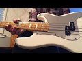 2012 Squier Chris Aiken Signature Precision Bass