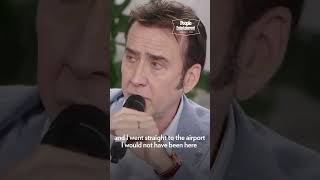 Nicolas Cage Went "Straight to the Airport" After His Daughter's Arrival #Shorts