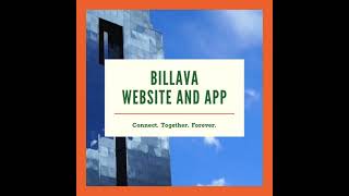 Billava Website and Apps