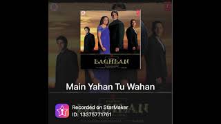 Song 🎵- Main Yahan Tu Wahan By-𝖘𝖆𝖚𝖗𝖆𝖇𝖍  𝖘𝖍𝖆𝖗𝖒𝖆 🥰🥰❤️#adeshshrivastava#amitabhbachchan