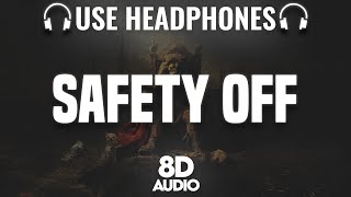 Shubh - Safety Off  : 8D AUDIO🎧 | (Lyrics)