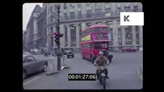 1966 Drive Through the City of London, HD from 35mm