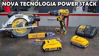 Testamos a Bateria POWER STACK com a Nova Tecnologia da DeWalt