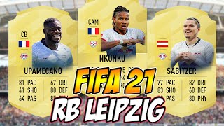 FIFA 21 - RB Leipzig Ratings Prediction ( Bundesliga )