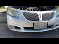 Pontiac Vibe/Toyota Matrix Fog Light Replacement