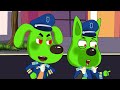 please open the toilet door sheriff labrador police animation