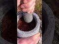 Crushing Coffee beans Reverse #reverse  #satisfying #crush #coffee #food #asmr #relaxing #shorts