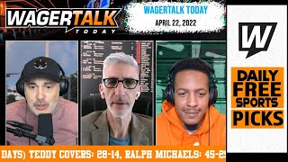 Free Sports Picks | WagerTalk Today | NBA Playoff Previews | MLB Prop Betting | April 22