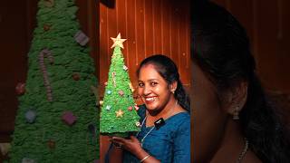 ഇടിയപ്പം ട്രീ | Christmas Tree | Craft | Eliza Creations #shorts