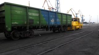 UNILOK E-55s Shunter - working on Rail