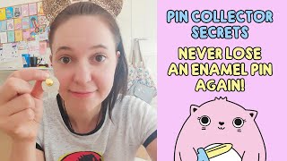 Never loose an Enamel Pin again!