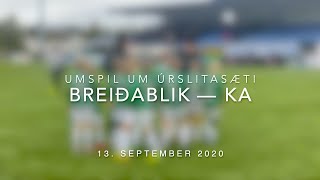 Breiðablik-KA (7:1) undanúrslit A-riðils (C-lið)