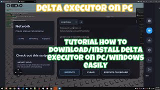 How To Download Install Delta Executor On Pc Windows Using Bluestacks